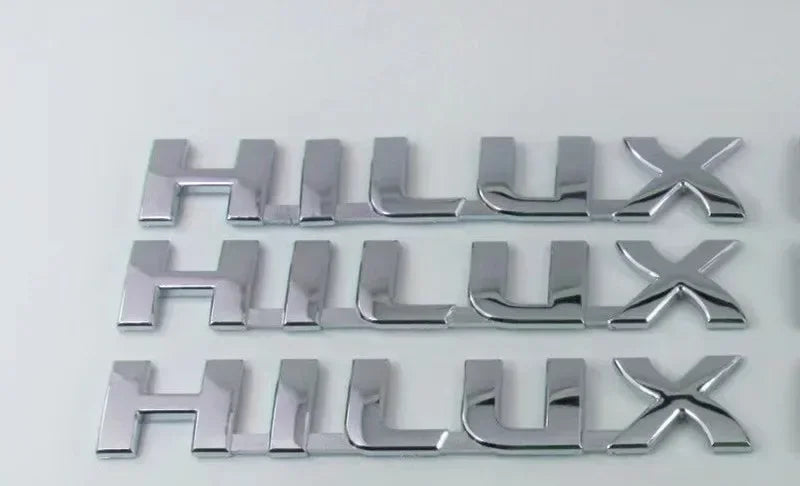 Blacked out N70 hilux badges, suitable models 2005-2015