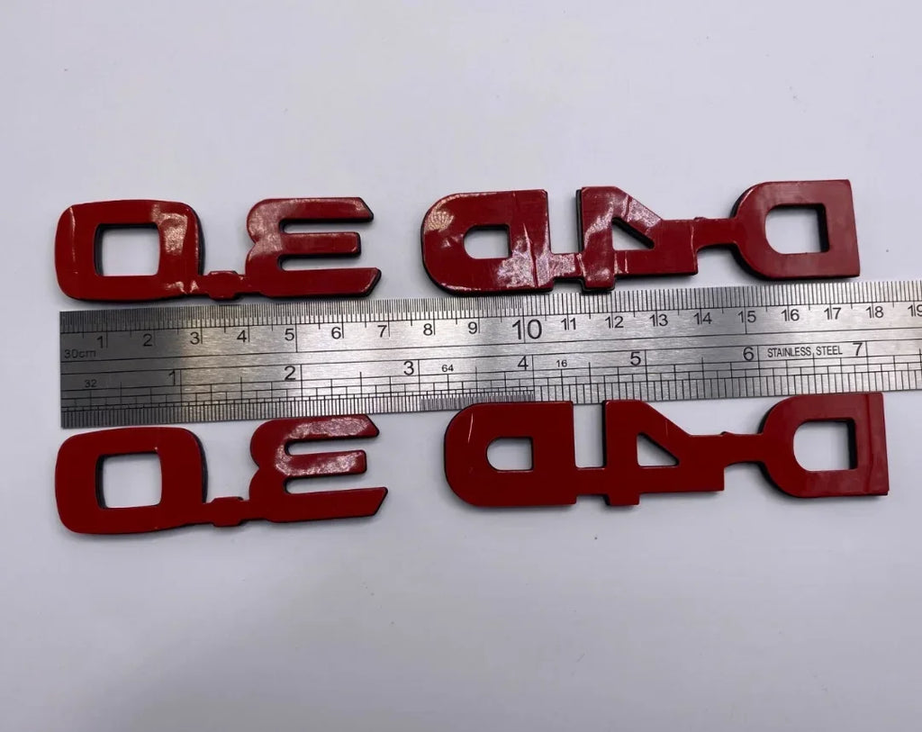 Blacked out N70 hilux badges, suitable models 2005-2015