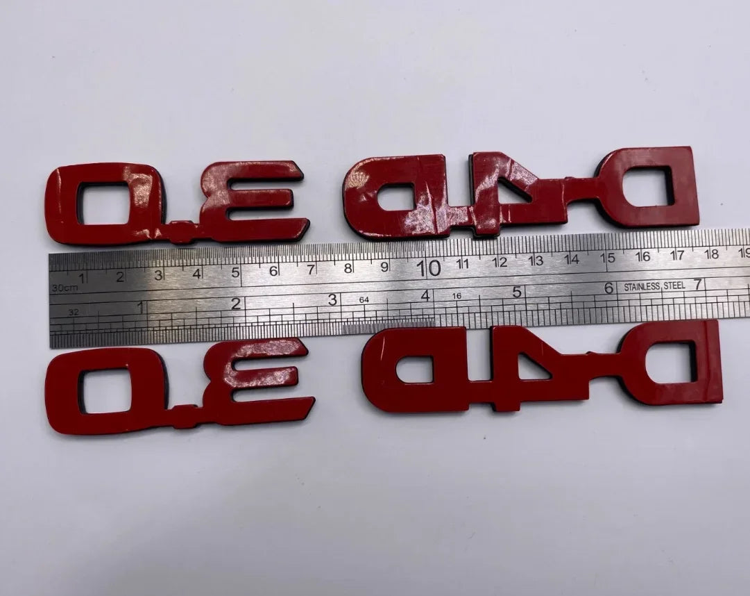 Blacked out N70 hilux badges, suitable models 2005-2015